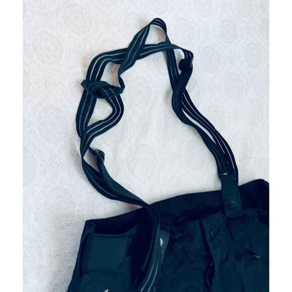 The North Face HyVent Mens Black Snow Pants With Suspenders.Size Medium - Picture 8 of 15